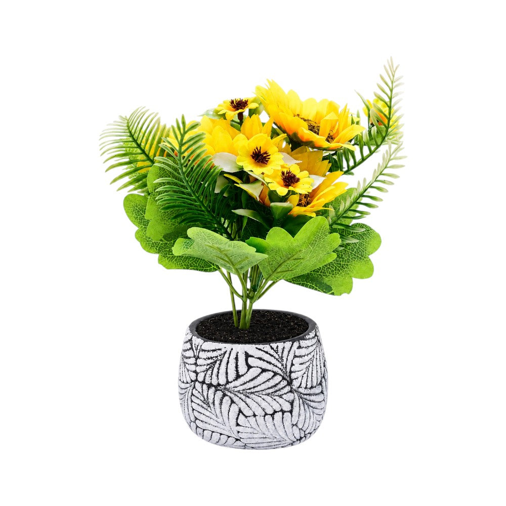 ARTIFICIAL FLOWER POT IR  469A-7