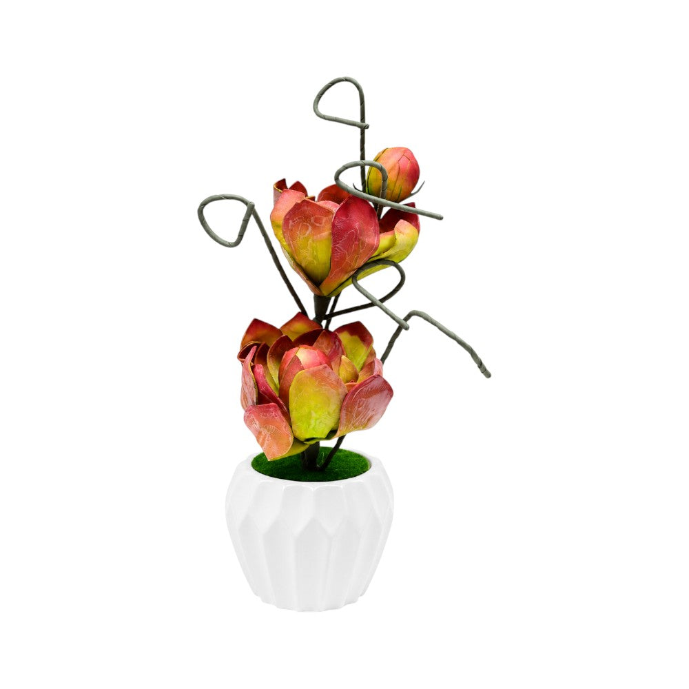 ARTIFICIAL FLOWER POT IR  469A-14