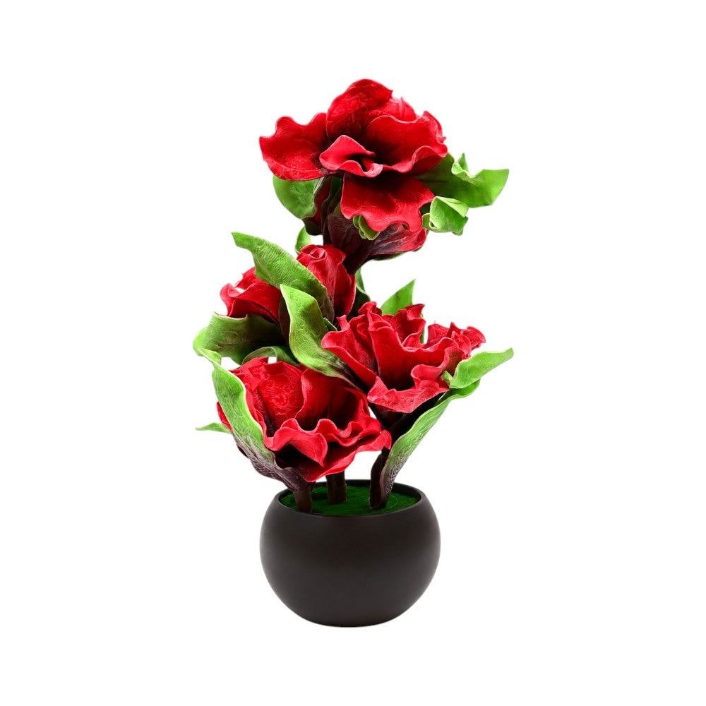 ARTIFICIAL FLOWER POT IR  469A-16