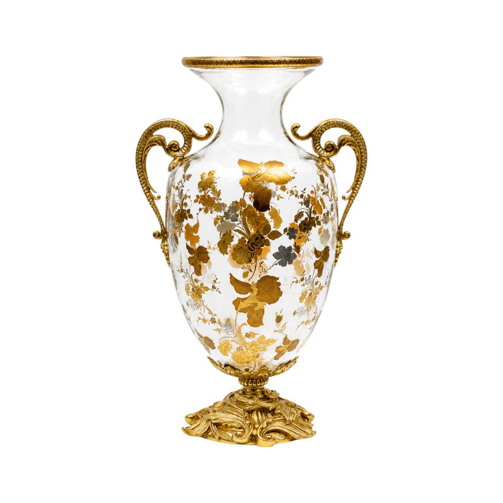 BOWL CANDY CRYSTAL BRASS IR E9-J22035-1 JS1808-737JB