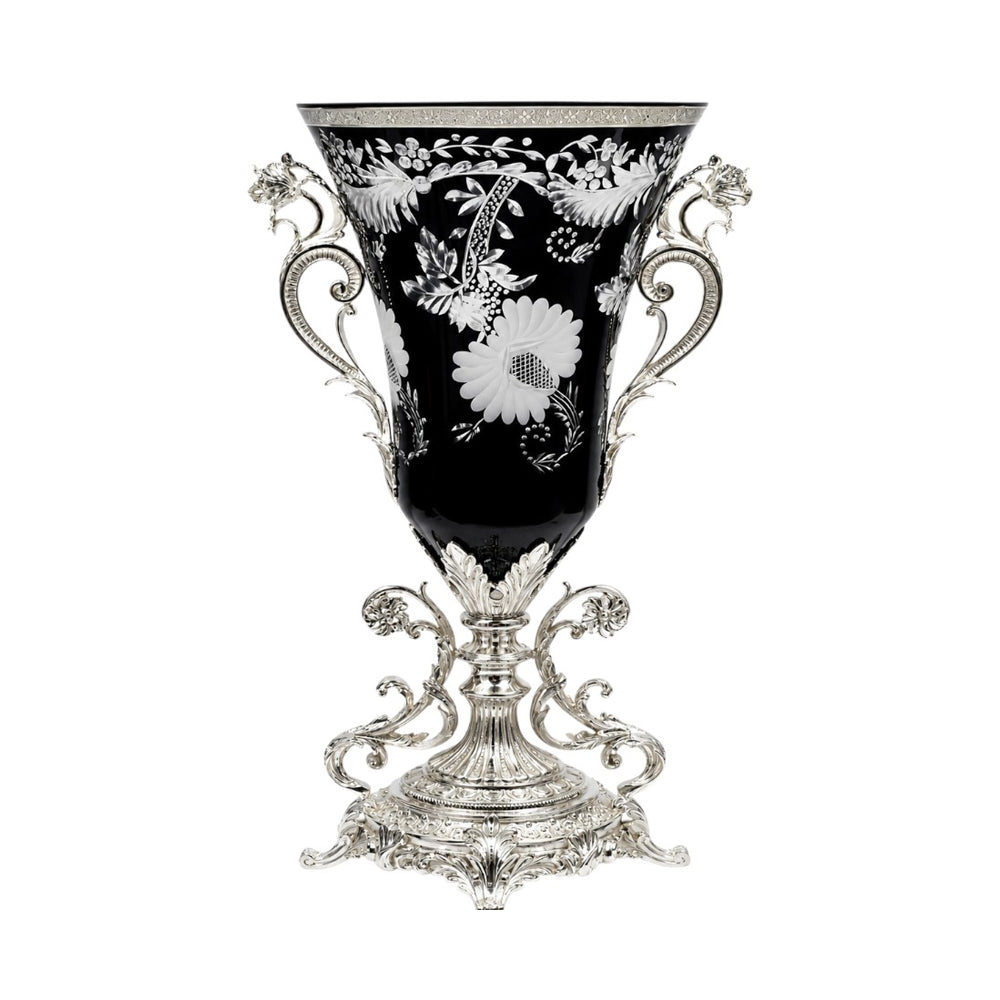 VASE CEYSTAL BRASS IR H-C51-6001 JSA03-A32