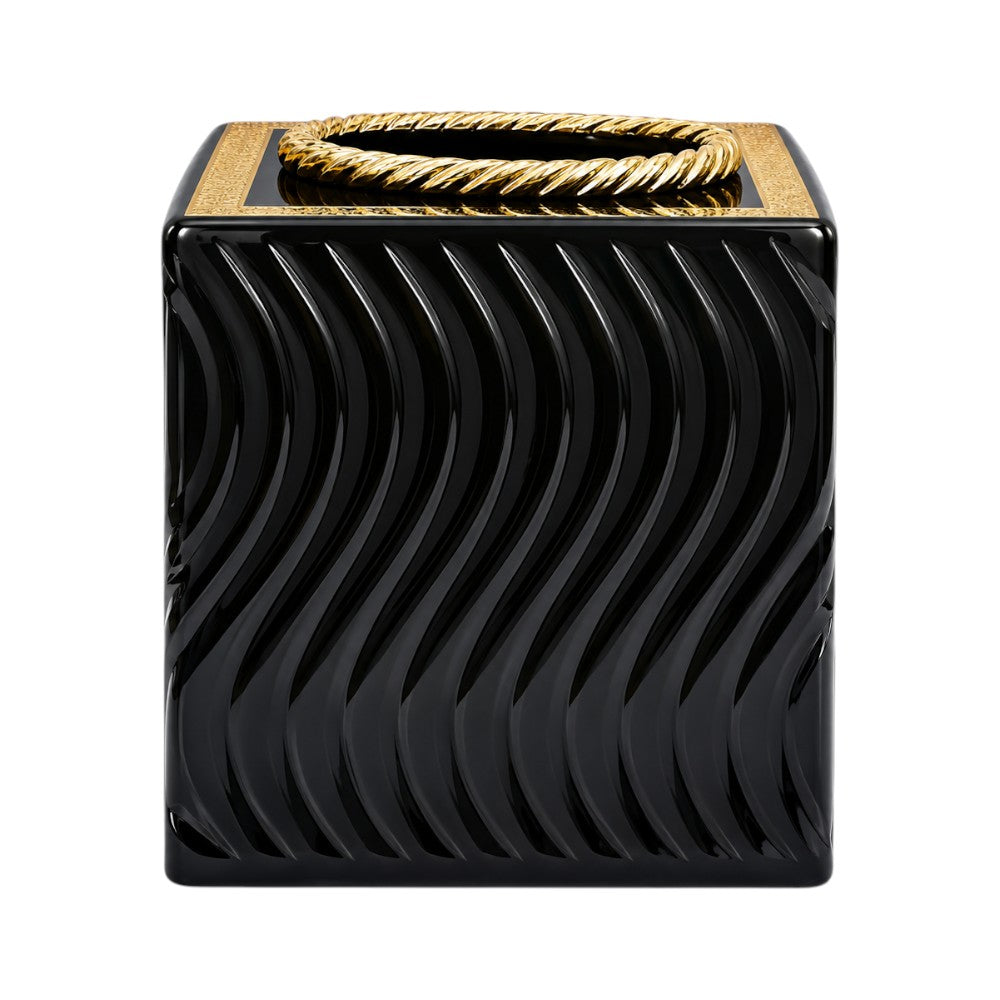 TISSUE BOX CRYSTAL BRASS IR H-W02-6025 JSC05-A32