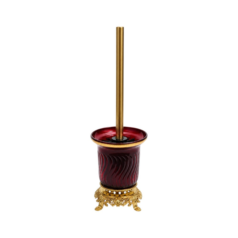 TOLIET BRUSH CRYSTAL BRASS IR H-W10-OM101 JSC05-21D
