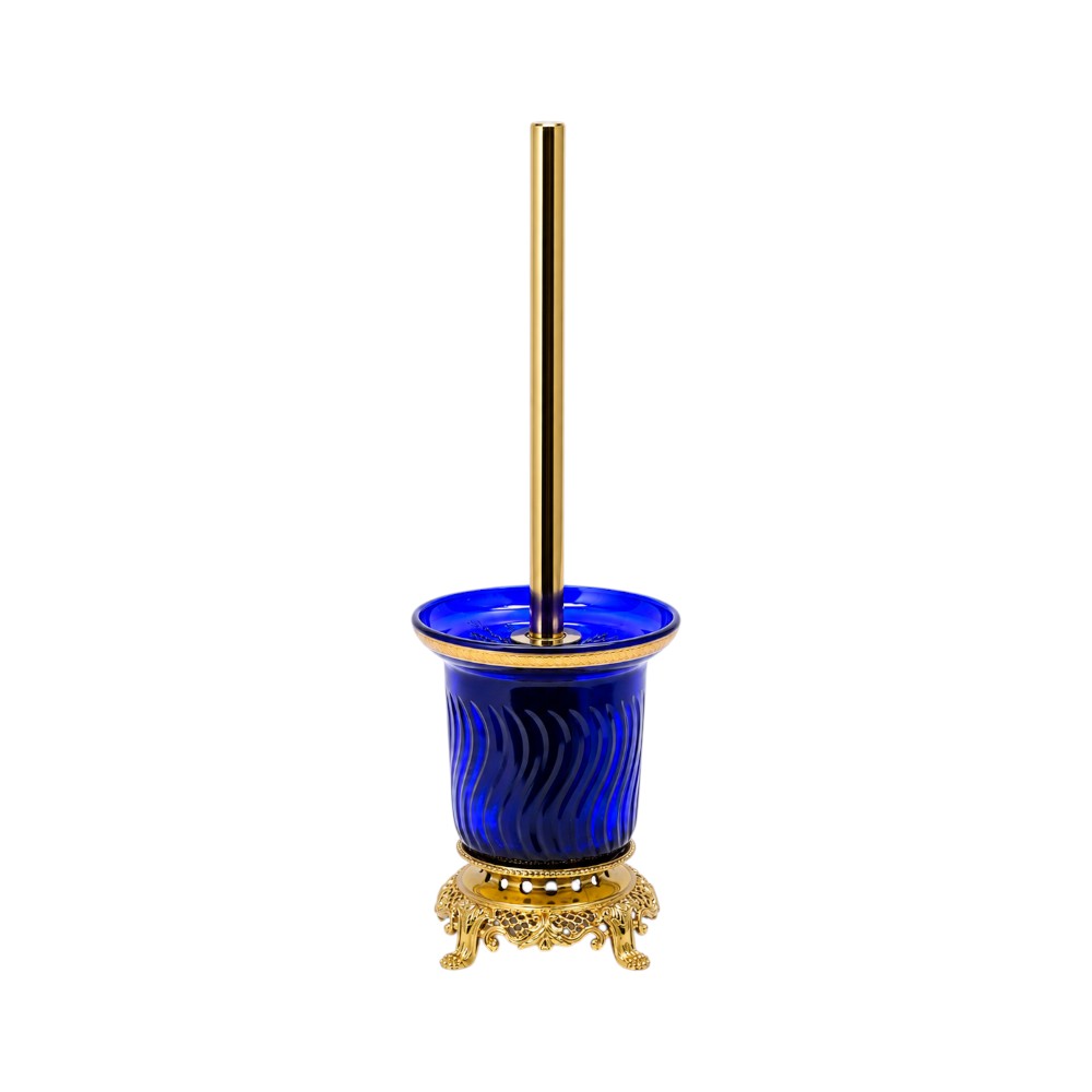 TOLIET BRUSH CRYSTAL BRASS IR H-W10-OM101 JSC05-28D