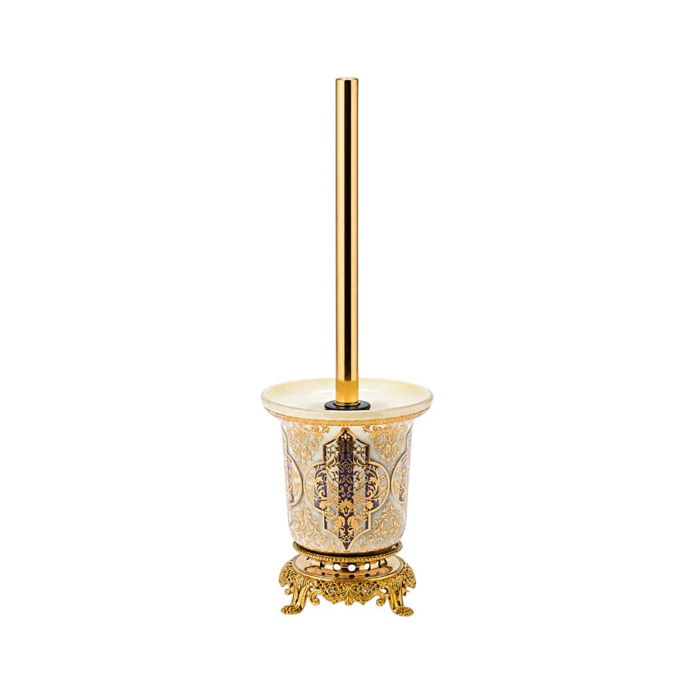 TOLIET BRUSH CRYSTAL BRASS IR H-W10-OM101 J204-B04