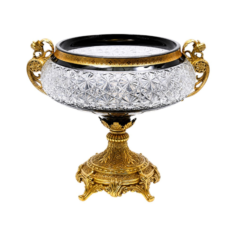 BOWL CRYSTAL BRASS IR E6-B3040-1-FH JSA31-A32
