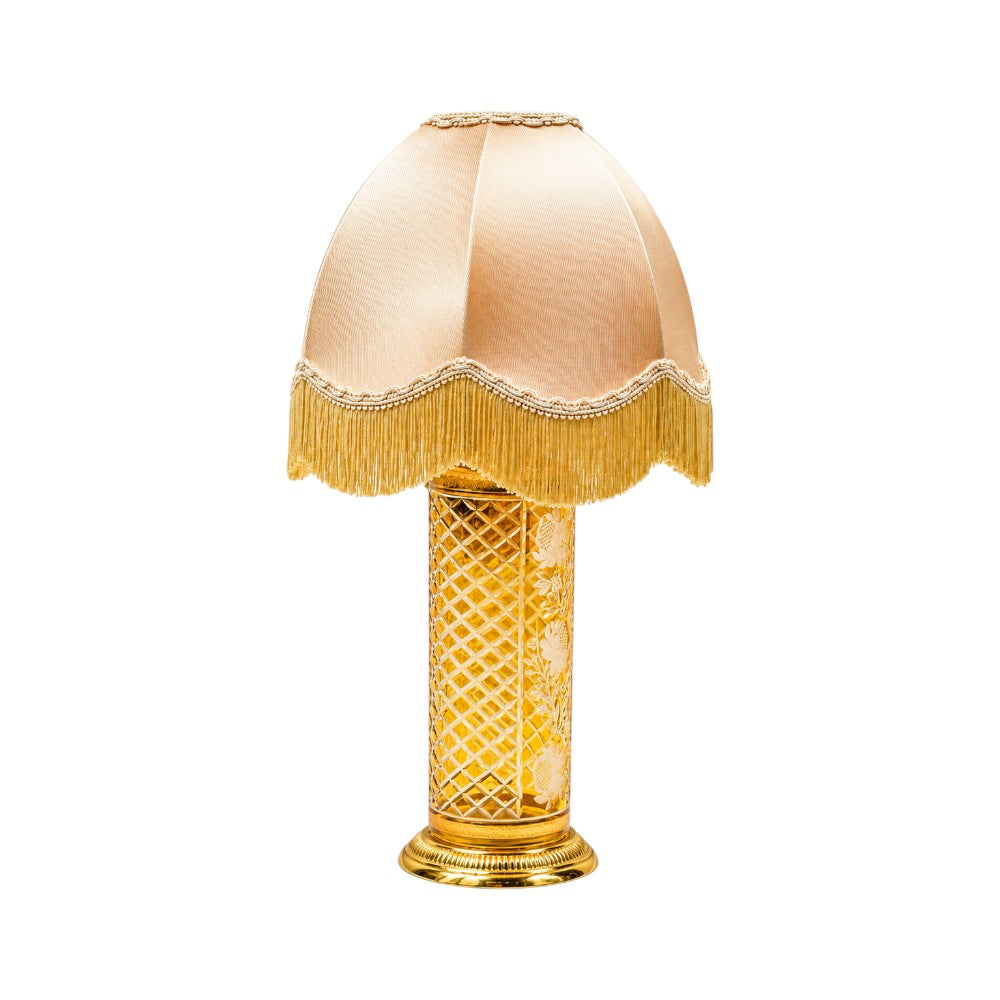 LAMP CRYSTAL BRASS IR EL-M81425-USB JSB01-A25