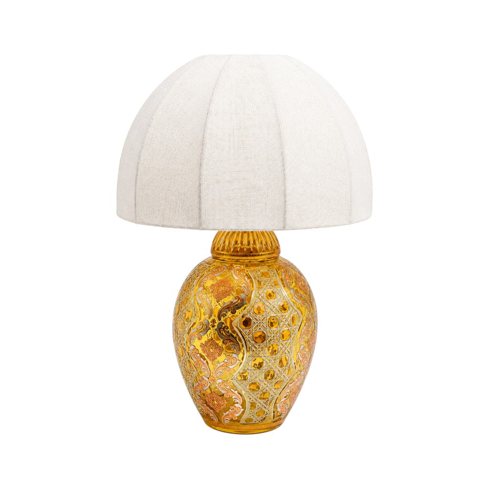 LAMP CRYSTAL BRASS IR EL-5069-USB JSB18-A25