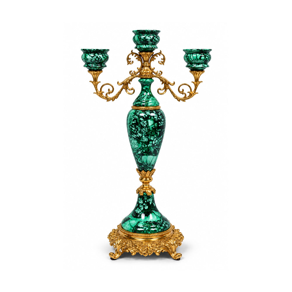 CANDLE STAND BRASS BASE IR J-6022-F97