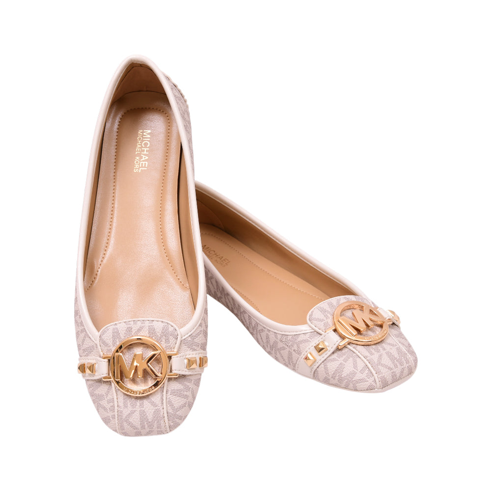 MK PUMPS FULTON MOC 49T8FUFR1B VANILLA 8 (IR)
