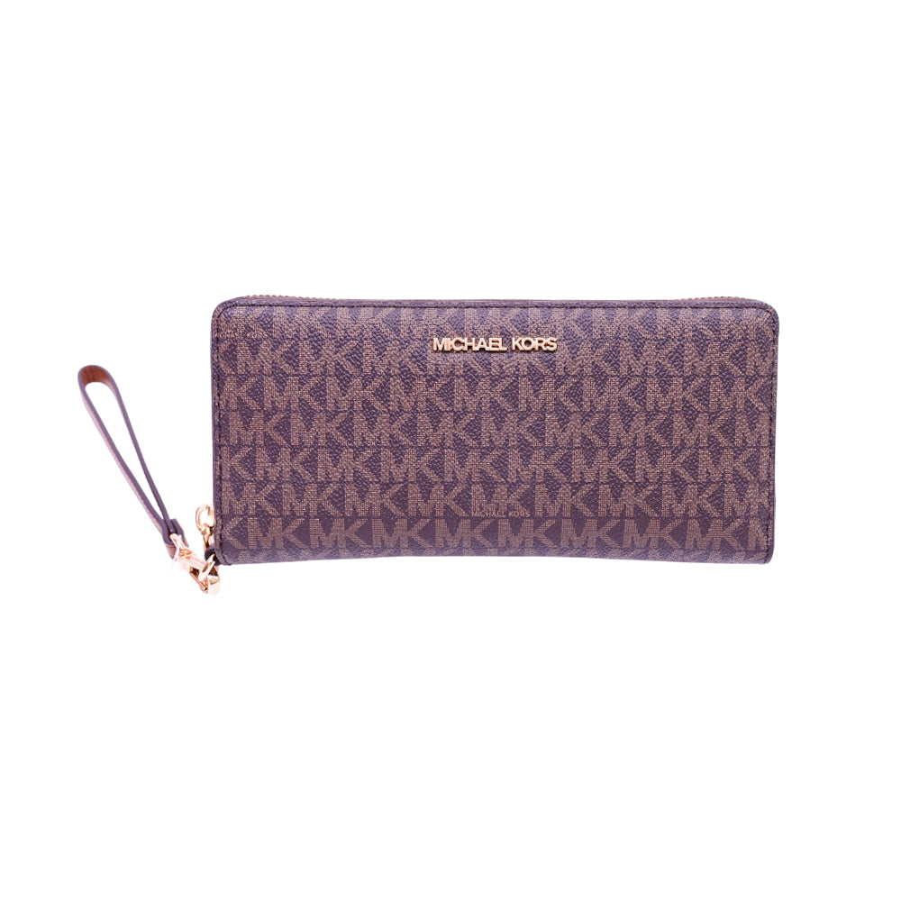 MK SIGNATURE WALLET 35F8GTVT3B BRN (IR)