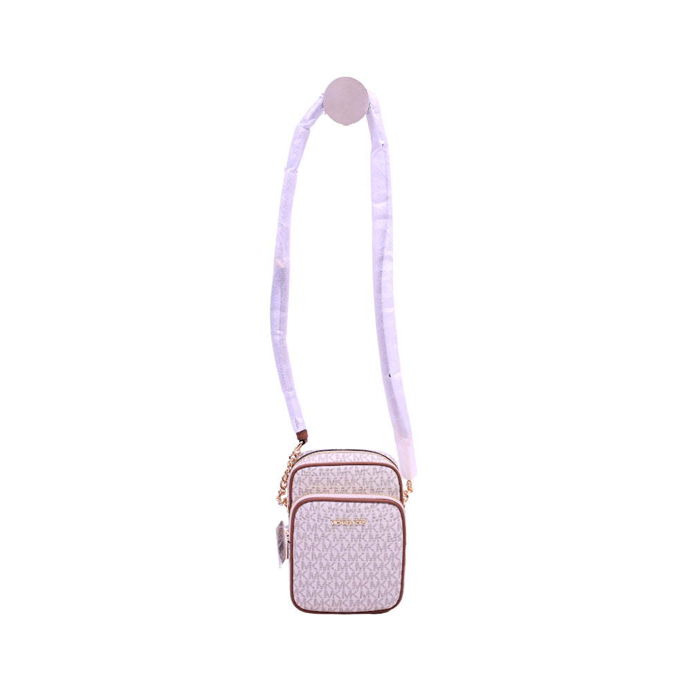 MK SIGNATURE CROSSBODY BAG 35F1GTVC2B VANILLA (IR)