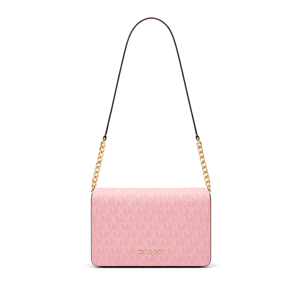MK SIGNATURE CROSSBODY BAG 35F5GTVC8V PWDR BLSH (IR)