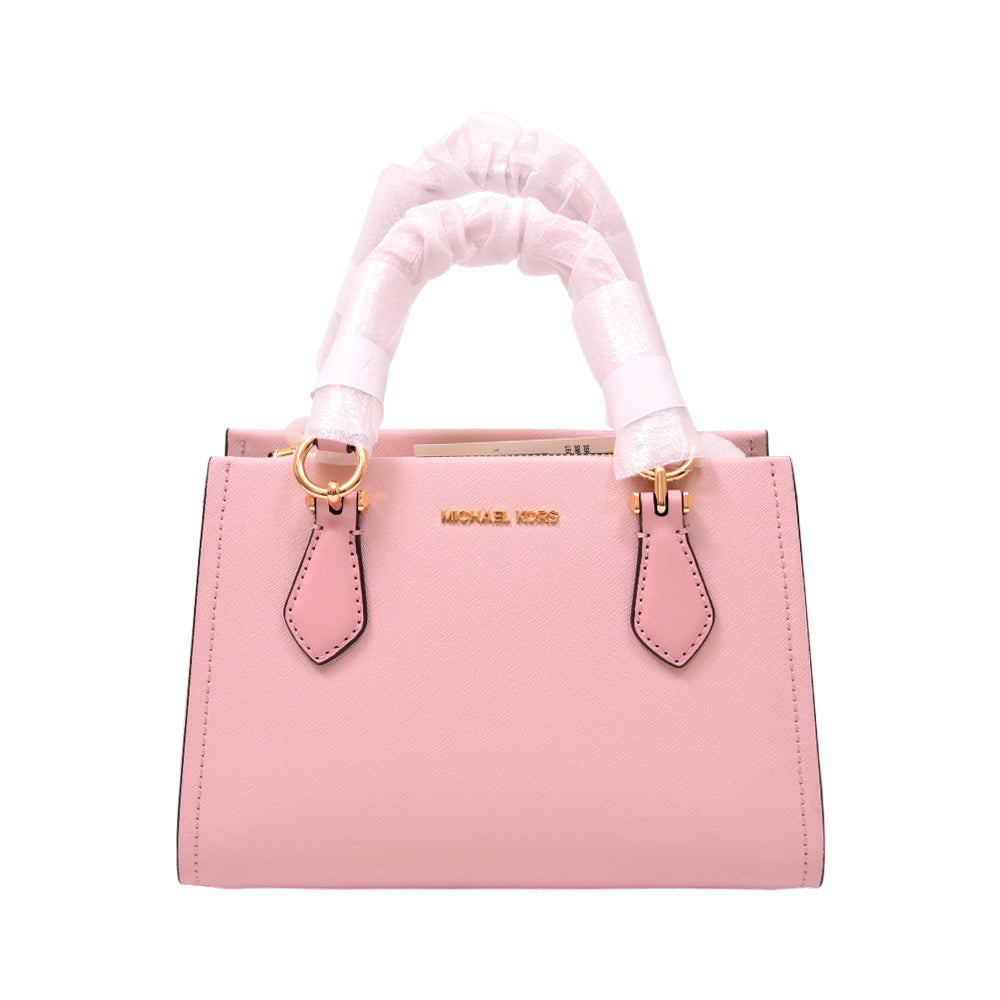 MK SIGNATURE HANDCARRY CROSSBODY BAG 35F5G6AM1T PWDR BLSH (I