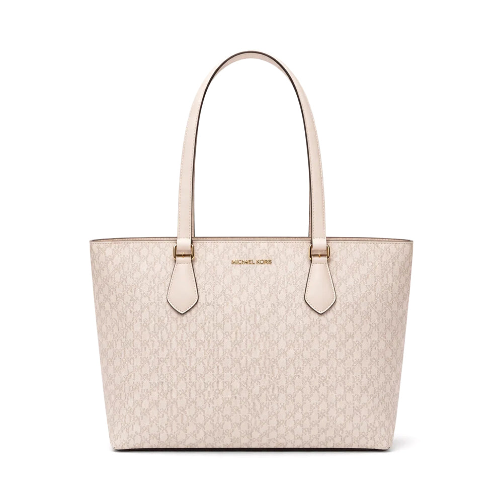 MK SIGNATURE SHOULDER CARRY BAG SHEILA 35S4G6HT9B VANILLA (I