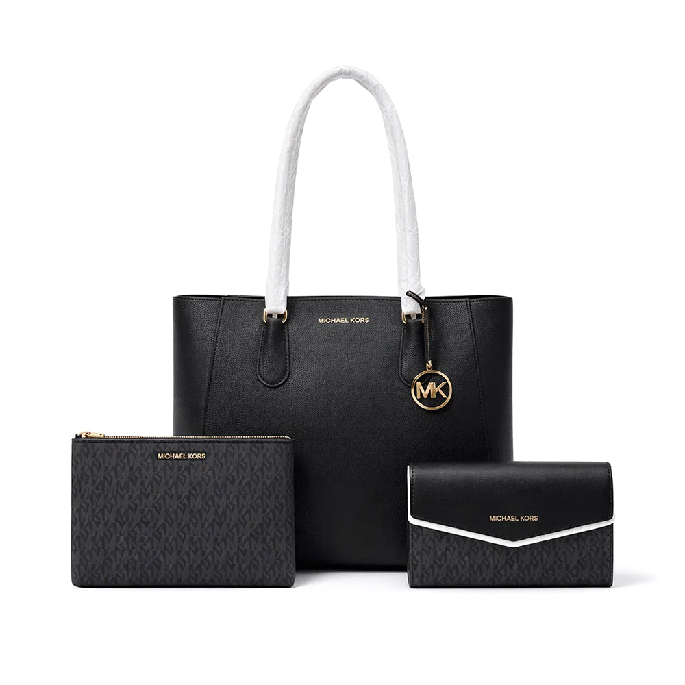 MK SHOULDER BAG 3-P 35R3GCFT3T BLK (IR)
