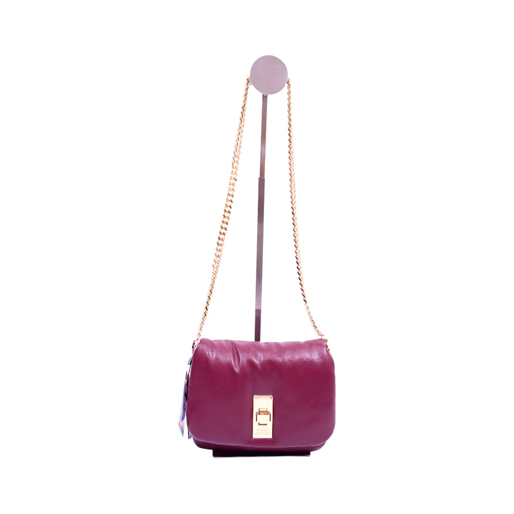 TOMMY HILFIGER X BODY (SMALL) BURGANDY BAG