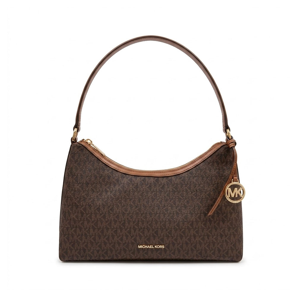 MK SHOULDER BAG 35T6G85C6B SAMMY BROWN SIG (IR)