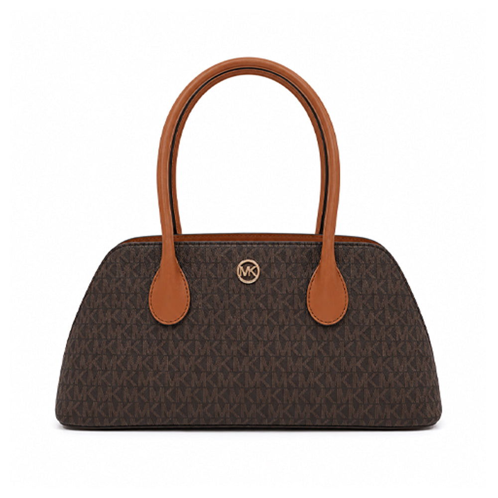 MK MD TZ SHOULDER BAG 35S6G2PS8B PETRA BROWN SIG (IR)