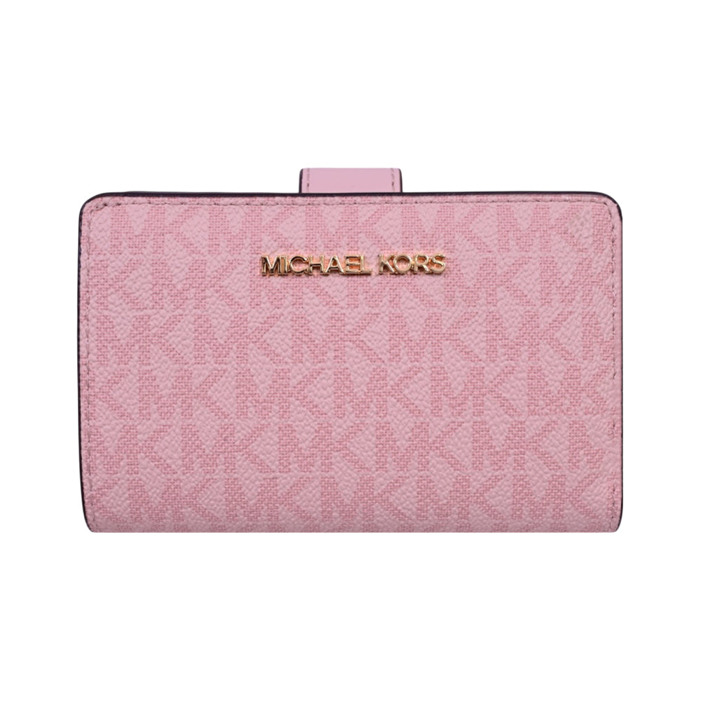 MK BIFLOD ZP CN JETSET TRAVEL 35S3GTVF60 WALLET POWDER BLUSH