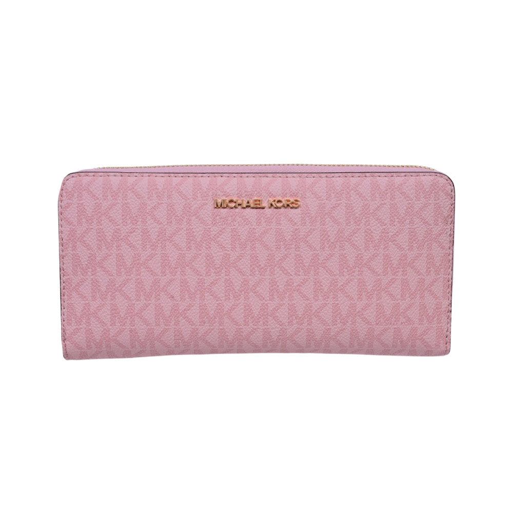 MK LG TRAVEL CONTINENTAL 35RUGTVT3V WALLET POWDER BLUSH (IR)