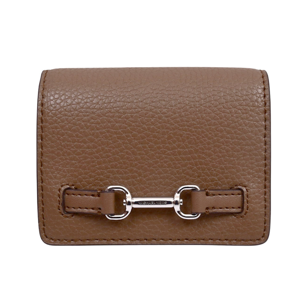 MK CARSON DRIFTWOOD SM FLAP WALLET  35S5S2ZD5L LEATHER OLIVE
