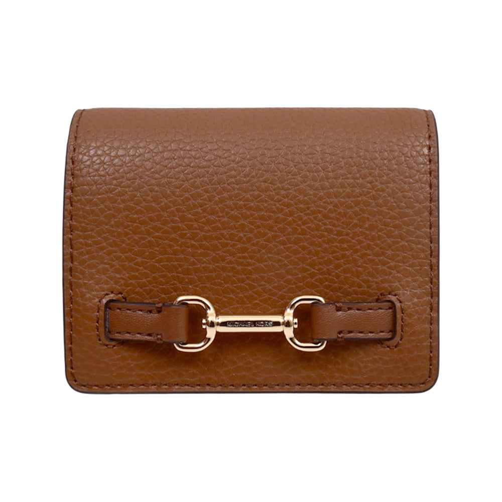 MK CARSON SM FLAP LEATEHER WALLET 35S5G27DSL LUGGAGE (IR)