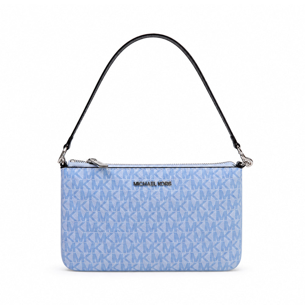 MK JET SET TRAVEL SM CONVERED POUCH  35T5STVW5B PALE OCEAN (