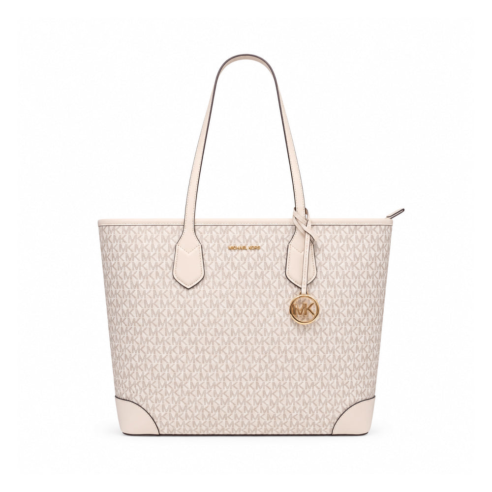 MK EVA LG TOTEL BAG 35S6GVOT3B LT CREAM MULTI (IR)