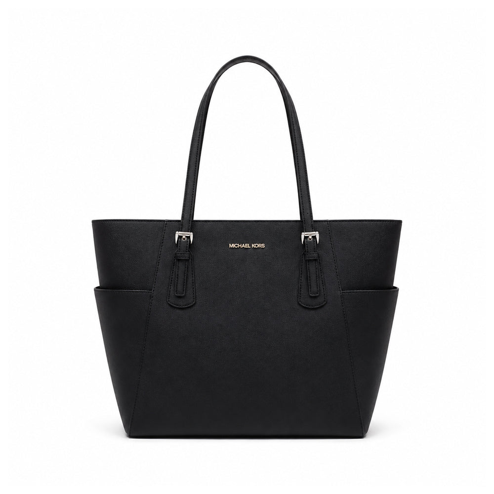 MK VOYAGER LG TOTE BAG LEATHER  35S5SV6T7L BLACK (IR)