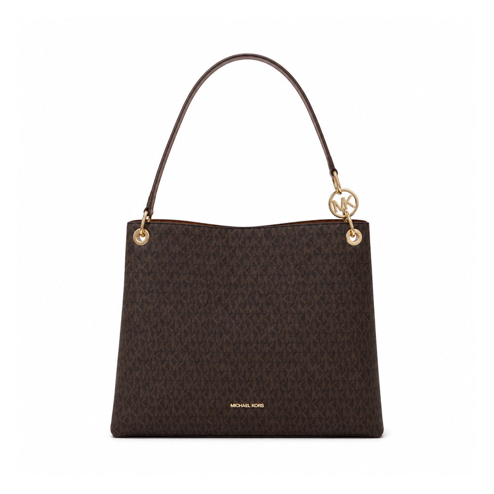 MK CHRISTINA TRIPPLE GSST BAG 35T5G8WE6B BROWN SIG  (IR)