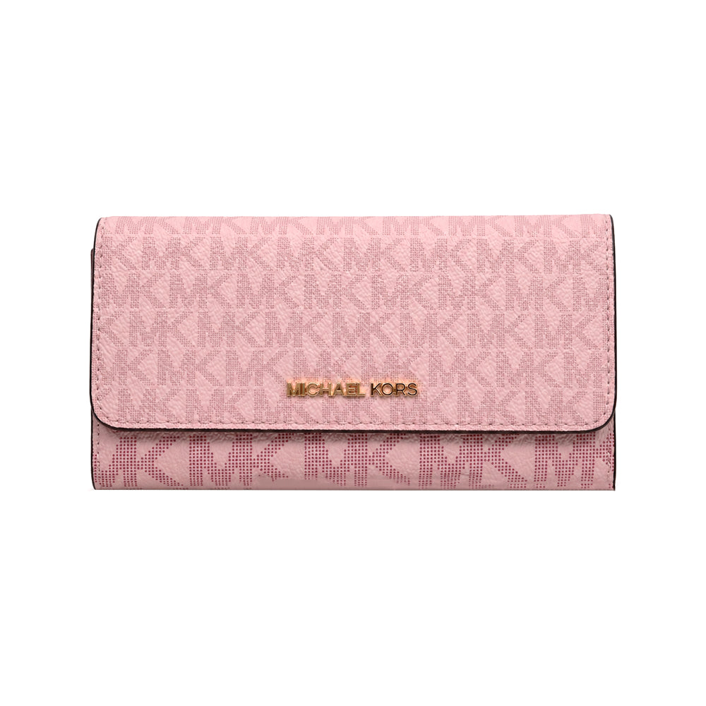MK LG TRIFOLD WALLET  35S5GTVF3B PWD BLUSH (IR)