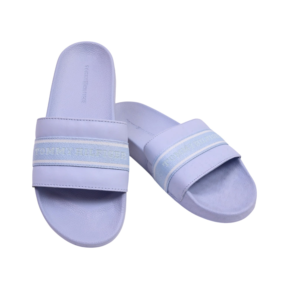 TH WOMEN SLIDE XW 07565-401 BLU 6.5 (IR)