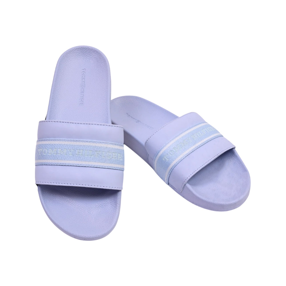 TH WOMEN SLIDE XW 07565-401 BLU 7.5 (IR)