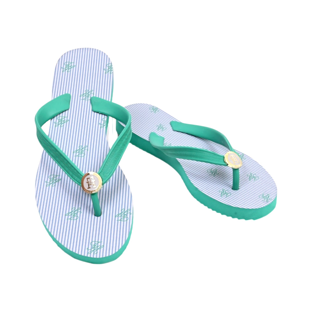 TH WOMEN FLIP FLOP ROHRIE15-Z GRN 8 (IR)