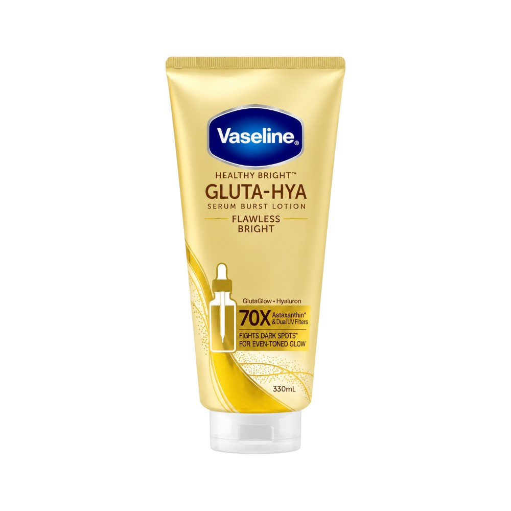 VASELINE GLUTA-HYA FLAWLESS BRIGHT LOTION 330ML