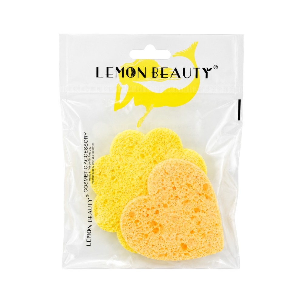 LEMON BEAUTY SPONGE ASST 2PC IR