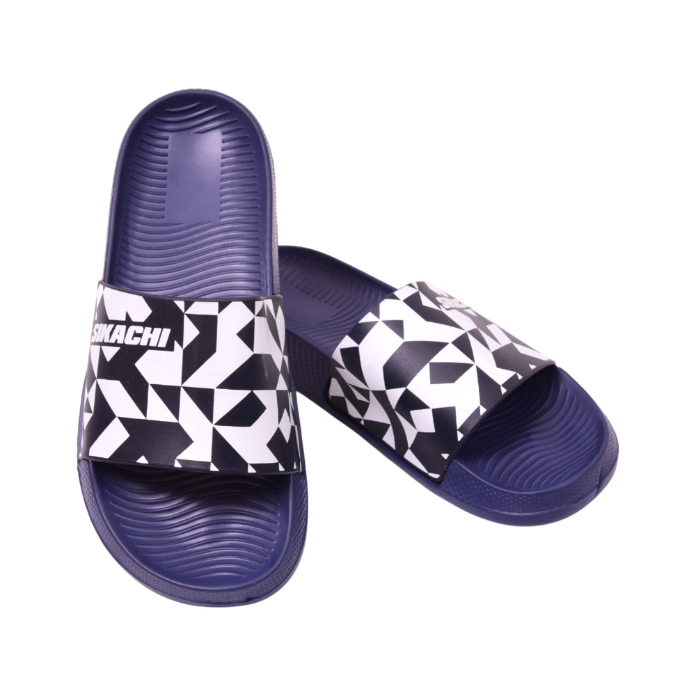 MEN SLIPPER IR 45 NAVY E2517-46 40-45