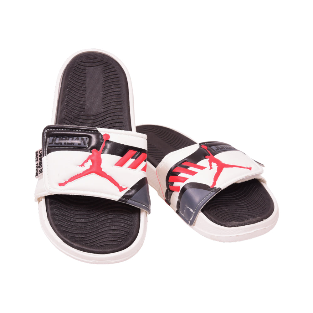 MEN SLIPPER IR 40-41 WHITE BLACK E2511-58 40-45