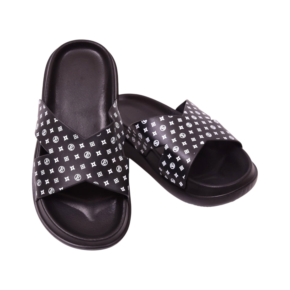 LADIES SLIPPER IR 39 BLACK E-372-13 36-41