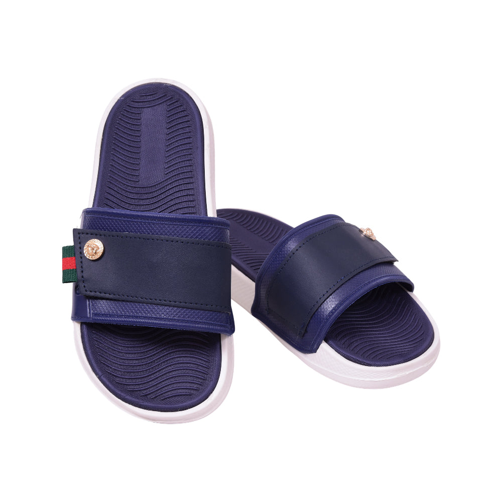 MEN SLIPPER IR 40-41 NAVY E2511-28 40-45