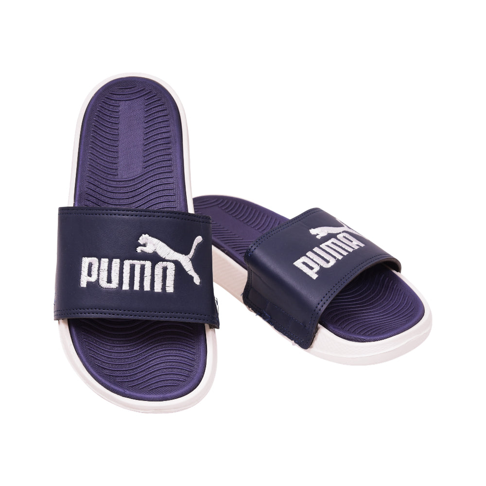 MEN SLIPPER IR 40-41 NAVY E2511-181 40-45