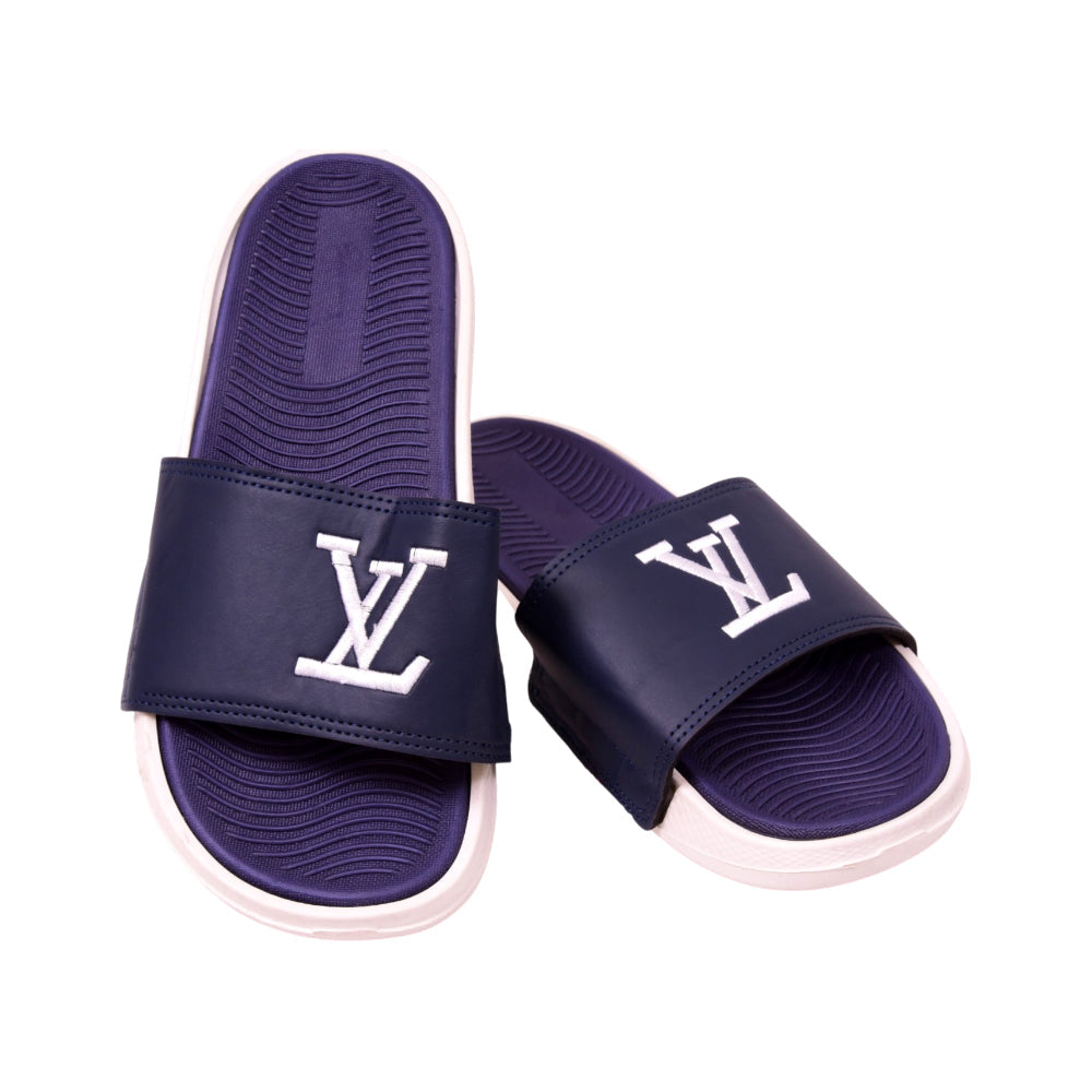 MEN SLIPPER IR 40-41 NAVY E2511-178 40-45