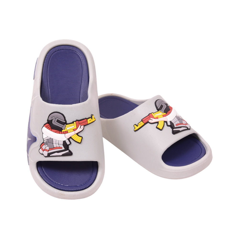 BOYS SLIPPER IR 30-31 LIGHT BLUE SX-9992-1 30-35