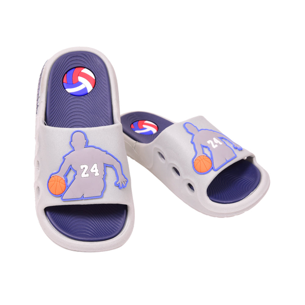 BOYS SLIPPER IR 34-35 LIGHT BLUE SX-9993-1 30-35