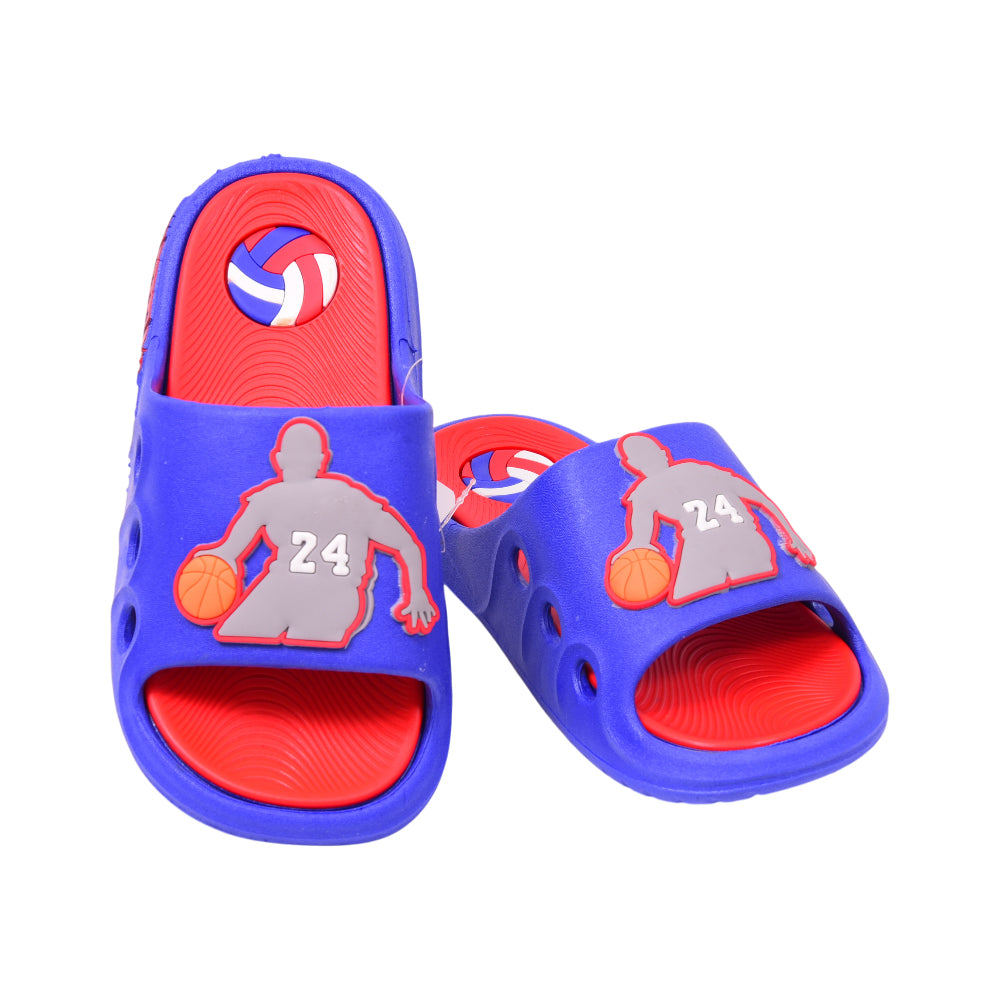 BOYS SLIPPER IR 32-33 BLUE SX-9993-1 30-35