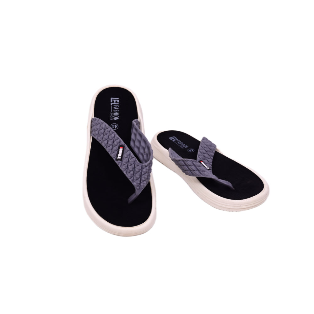 MEN FLIPFLOP IR 40 GRAY BLACK SX-8129-4 40-44