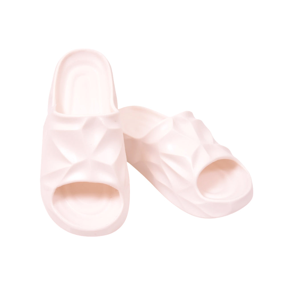 LADIES SLIPPER IR 38-39 WHITE B-8163 36-41 EVA