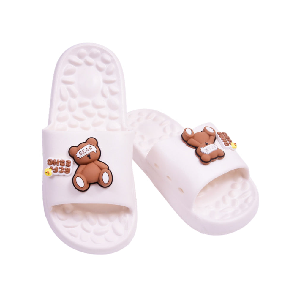 LADIES SLIPPER IR 36-37 WHITE B-8157-2 36-41 EVA
