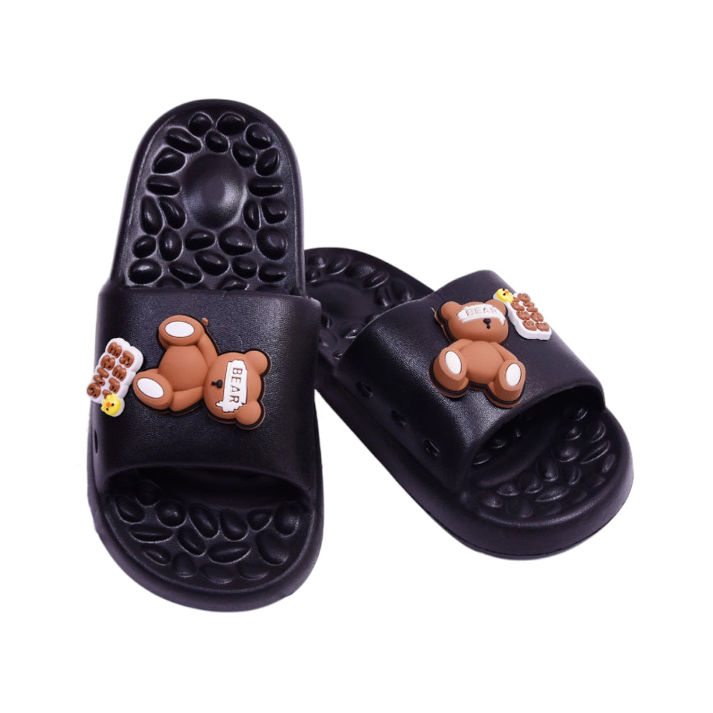 LADIES SLIPPER IR 36-37 BLACK B-8157-2 36-41 EVA